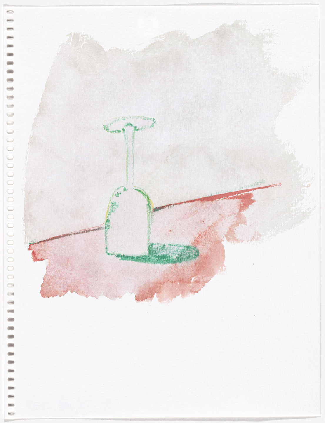 Thomas Schütte. Untitled from Aquarellen (Watercolors). 1987