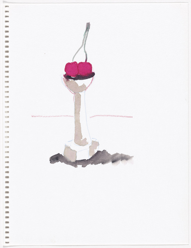 Kirschensäule (Cherry Column) from Aquarellen (Watercolors)