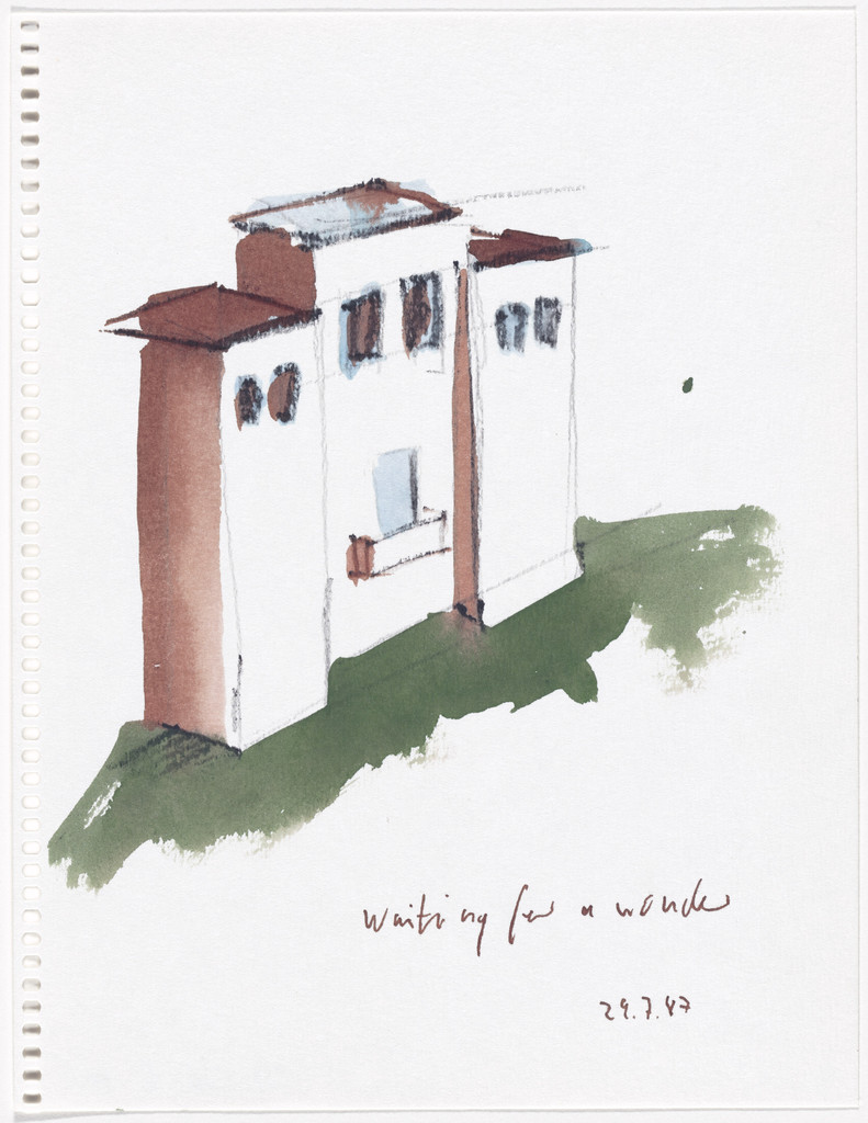 Waiting for a Wonder from Aquarellen (Watercolors)