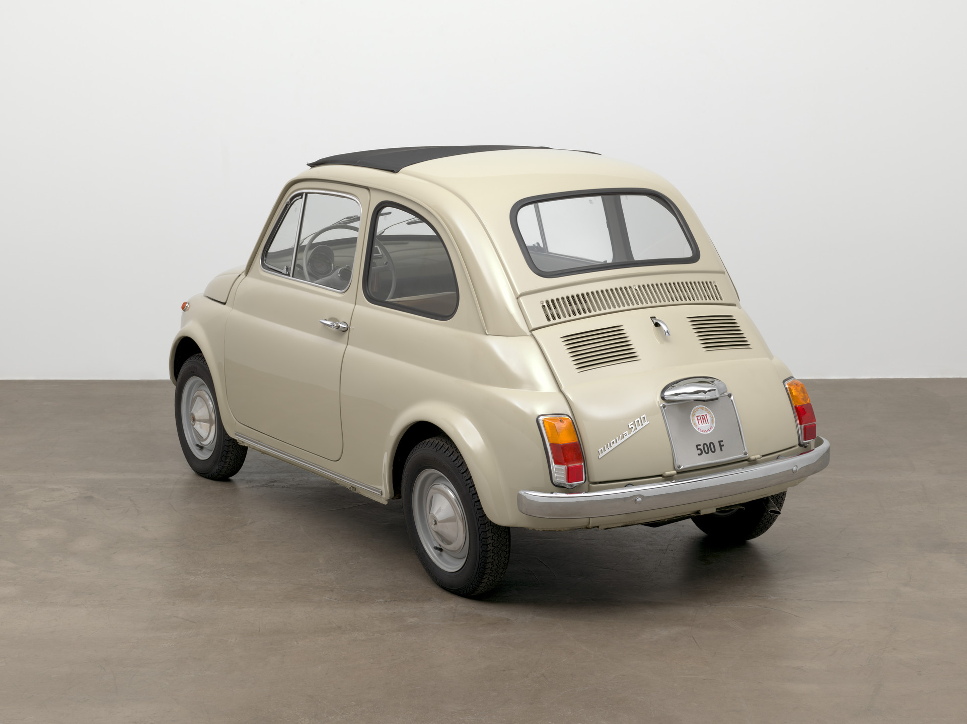Dante Giacosa. 500f city car. designed 1957 (this example 1968)