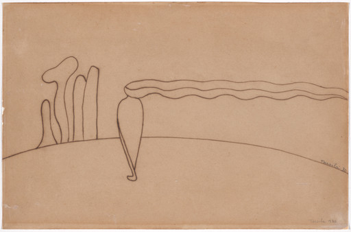 Estudo de Composição (Figura só) III (Study for Composition [Lonely Figure] III)