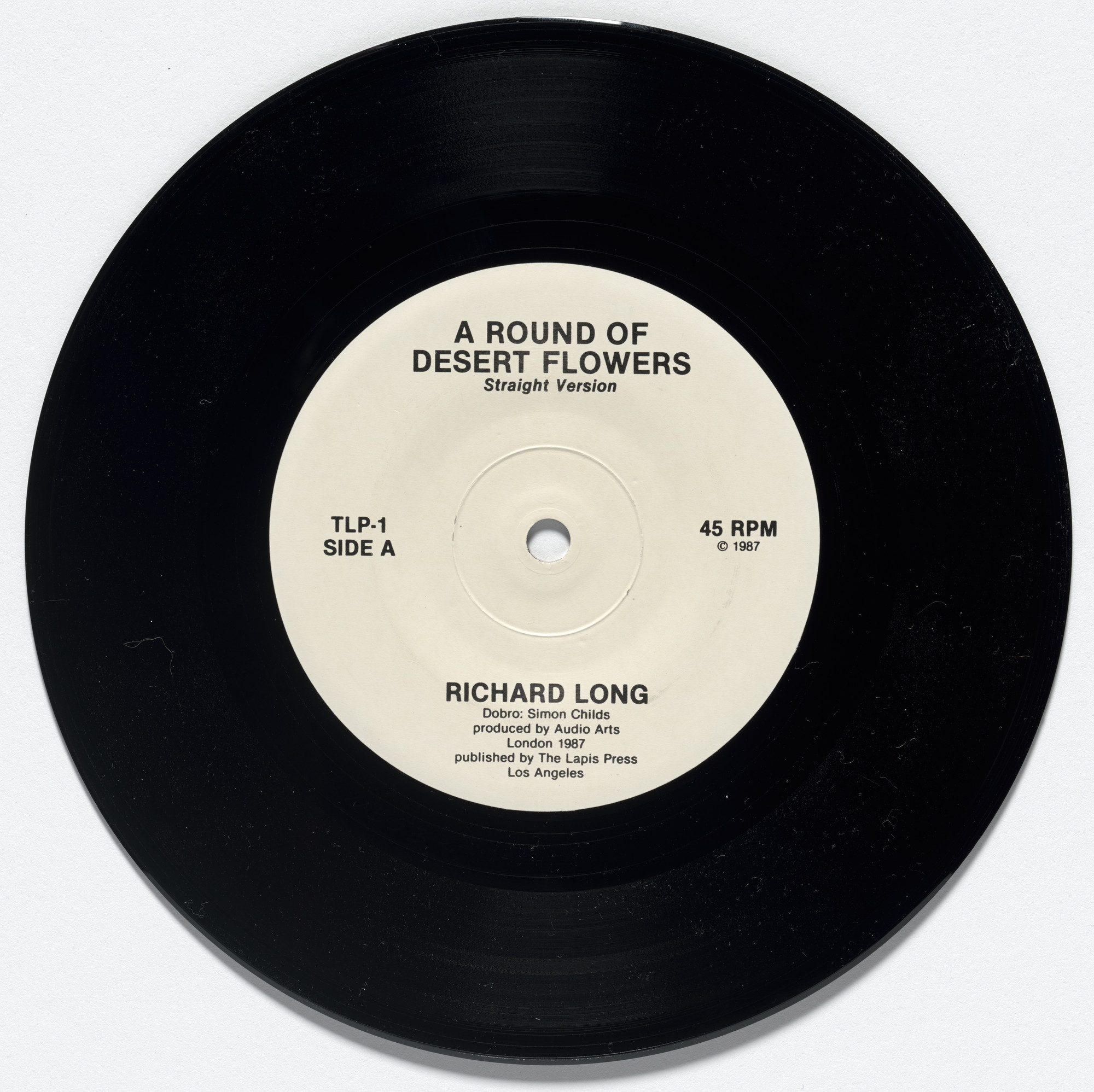 Richard Long. A Round of Desert Flowers