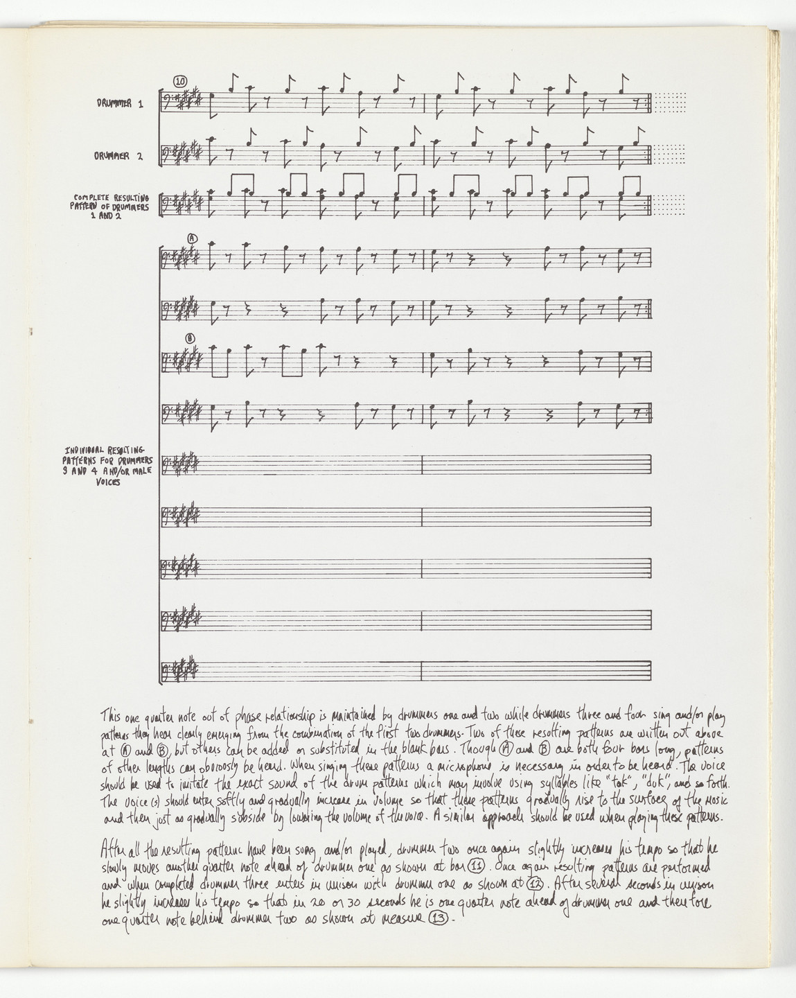 Steve Reich. Drumming. 1971