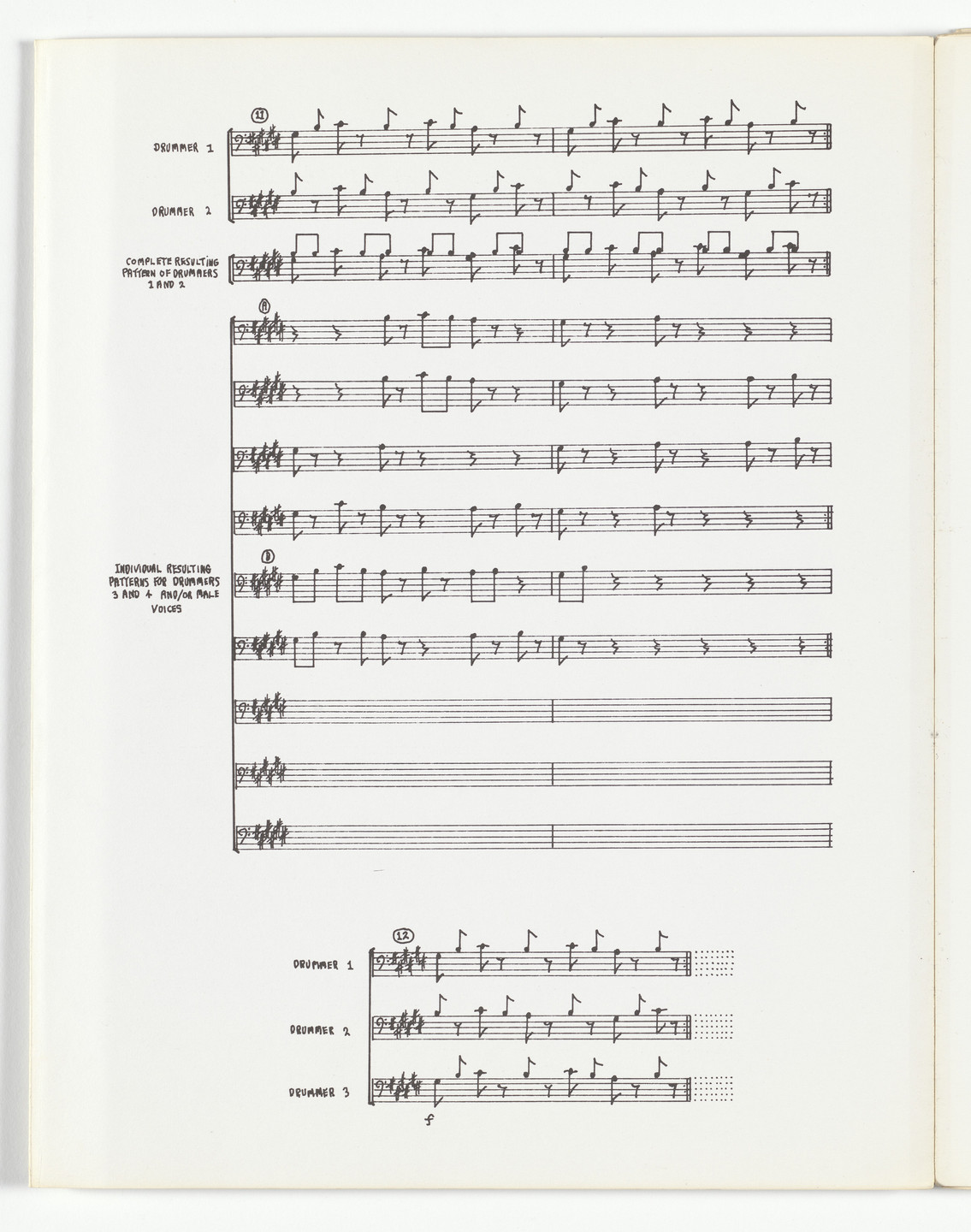 Steve Reich. Drumming. 1971