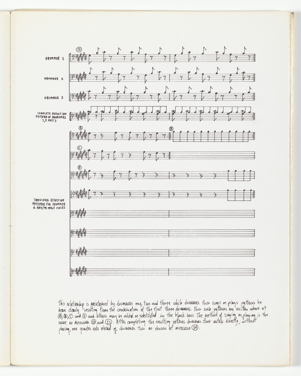 Steve Reich. Drumming. 1971