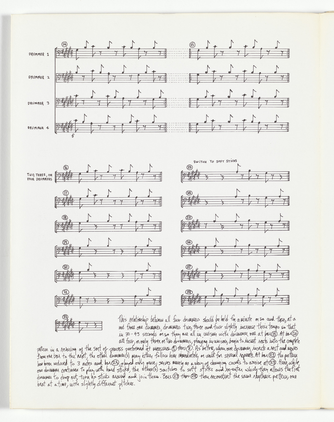 Steve Reich. Drumming. 1971