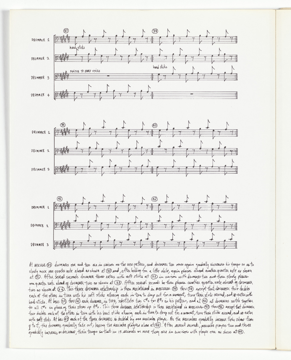 Steve Reich. Drumming. 1971