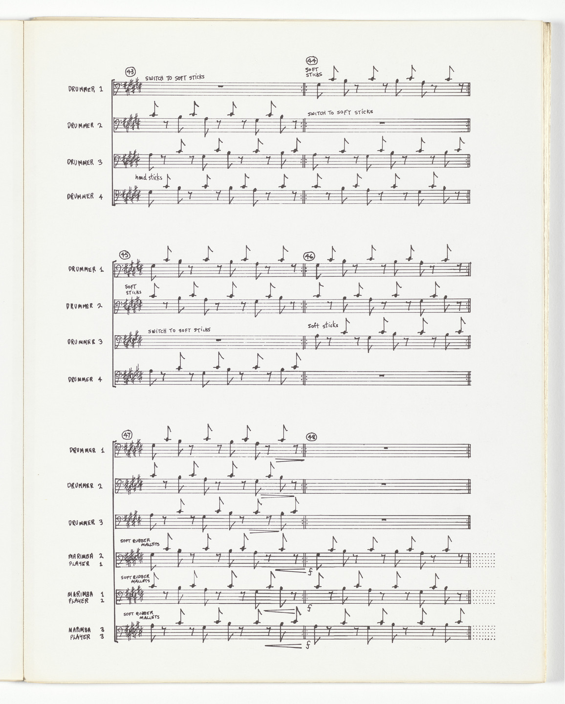 Steve Reich. Drumming. 1971