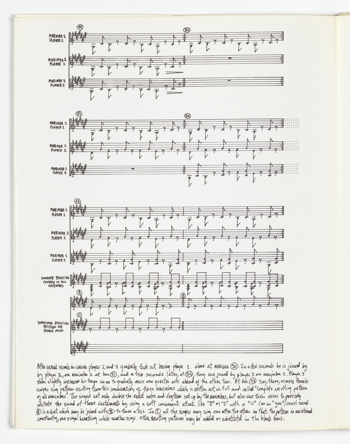 Steve Reich. Drumming. 1971