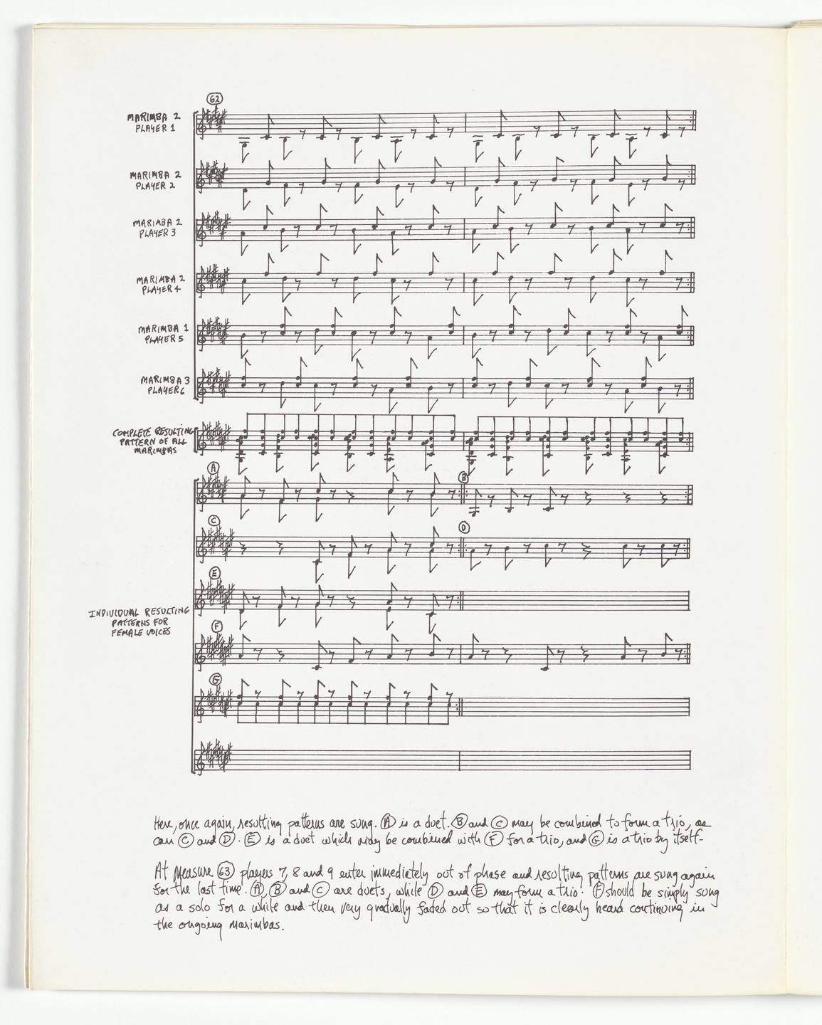 Steve Reich. Drumming. 1971 | MoMA