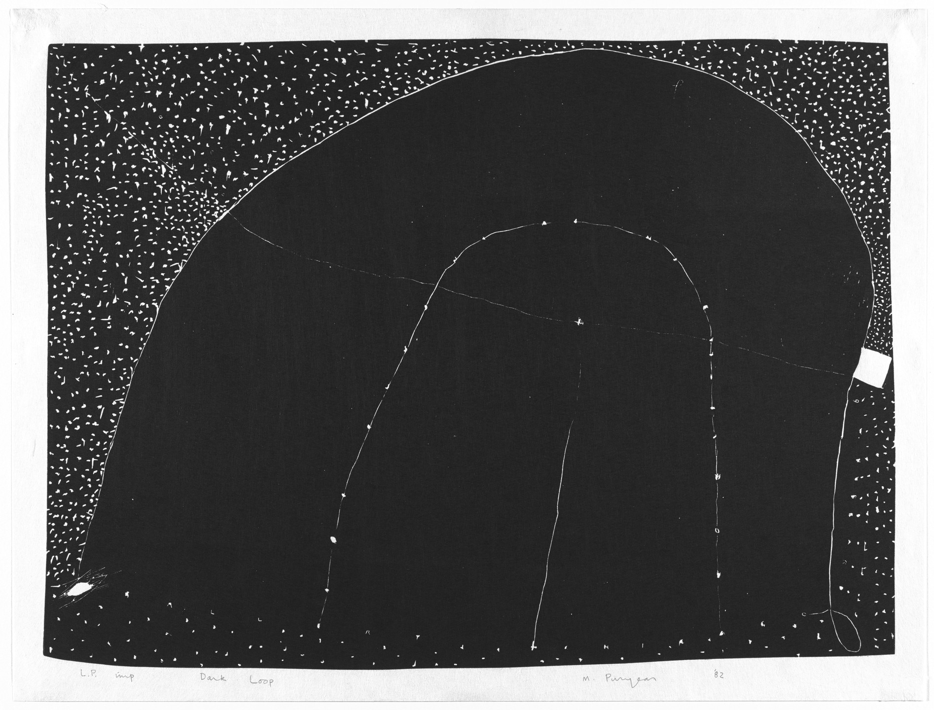 Martin Puryear. Dark Loop. 1982