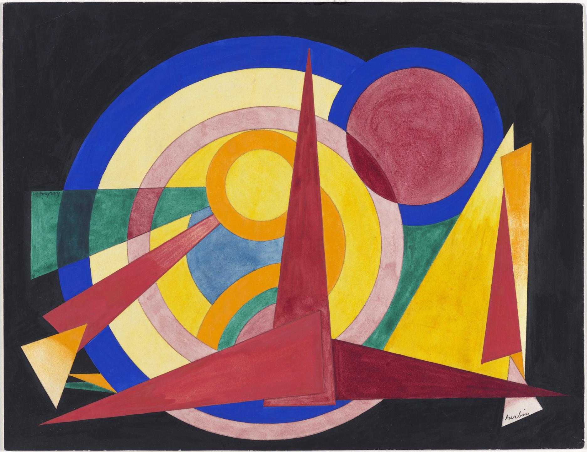 Auguste Herbin. Composition. (1941)