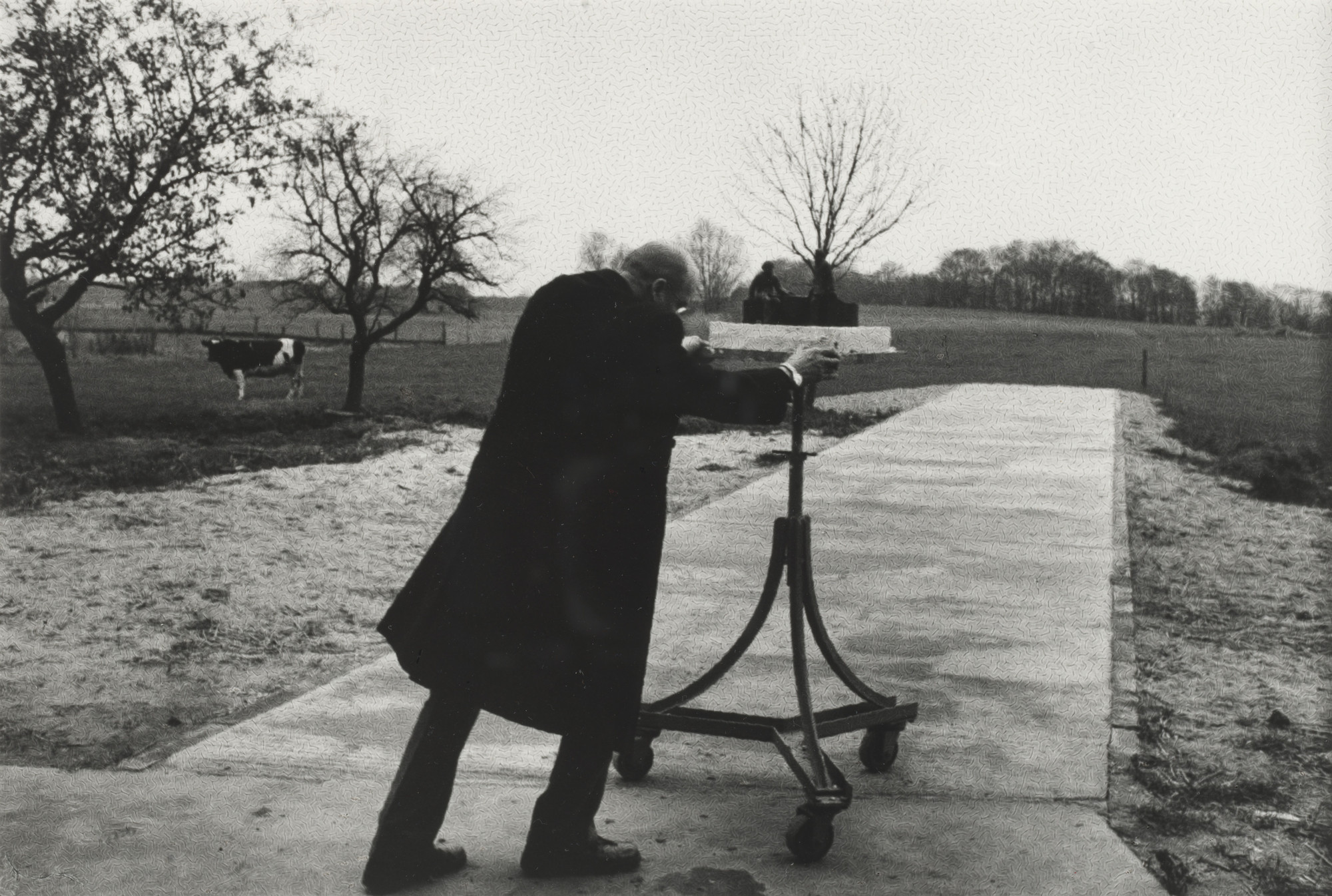 Sibylle Bergemann. Gummlin, Usedom, Mecklenburg-Vorpommern, Germany. November 1975