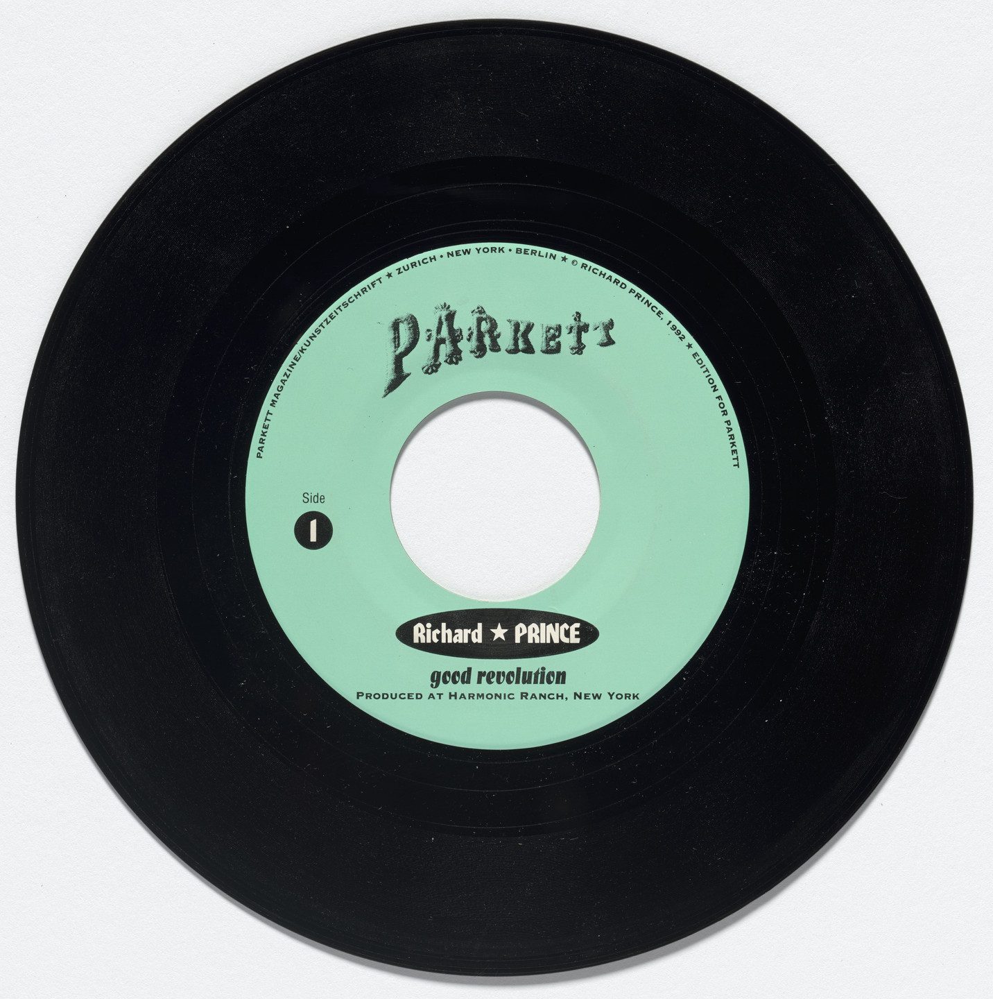 Richard Prince. Good Revolution (for Parkett no. 34). 1992