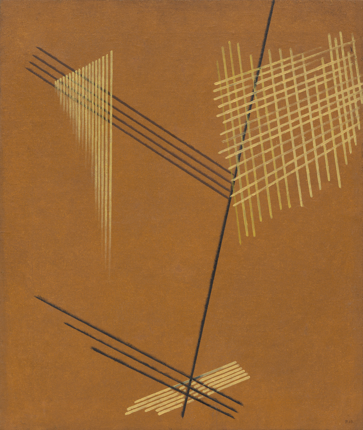 Aleksandr Rodchenko. Non-Objective Painting. 1919