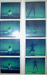 Yeni & Nan, Jennifer Hackshaw, Nan González. Autologous between water and air. 1981