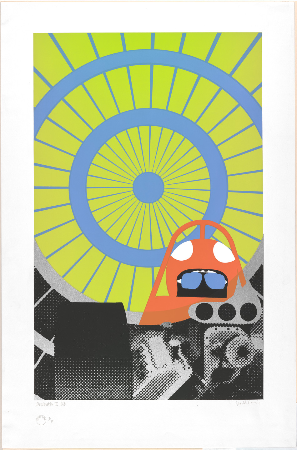 Gerald Laing. Decleration II from Dragsters. 1968