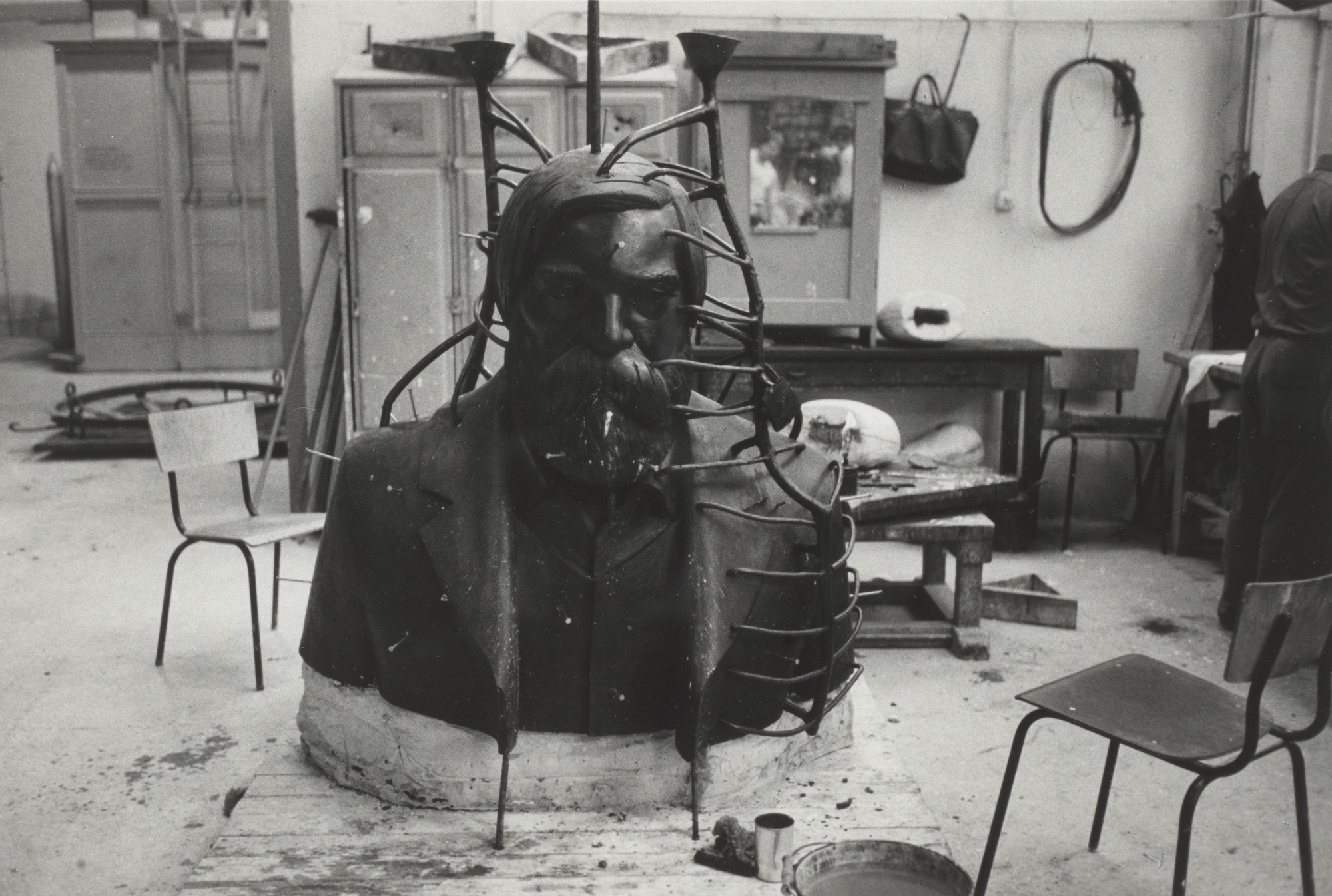 Sibylle Bergemann. Lauchhammer Art Foundry, Lauchhammer, Germany. October 1985