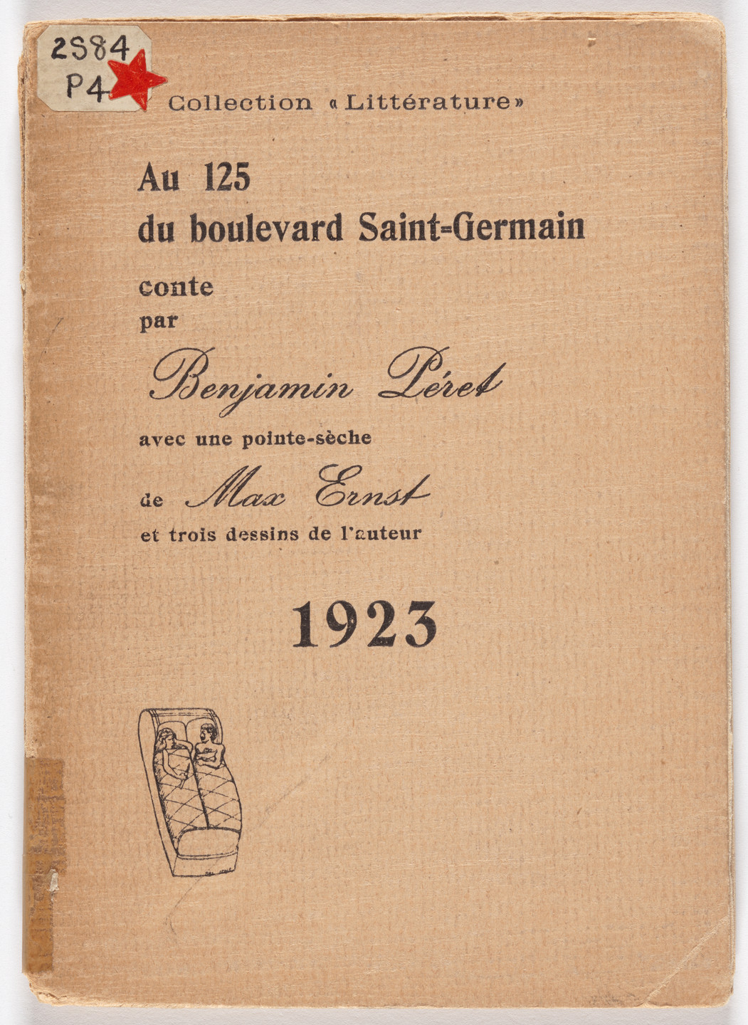 Max Ernst. Au 125 du boulevard Saint-Germain. 1923