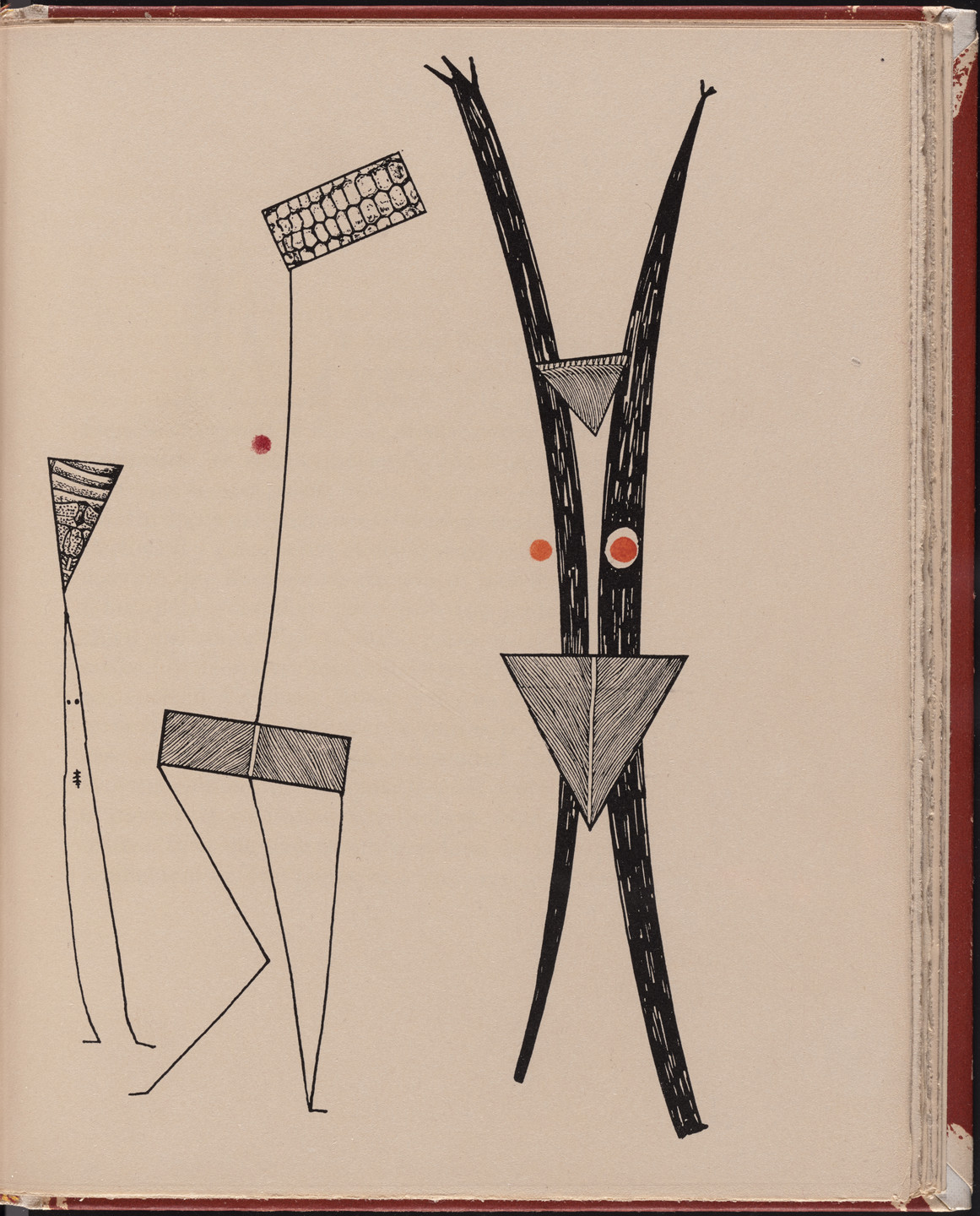 Max Ernst. Plate (page 67) from La Brebis galante. 1949