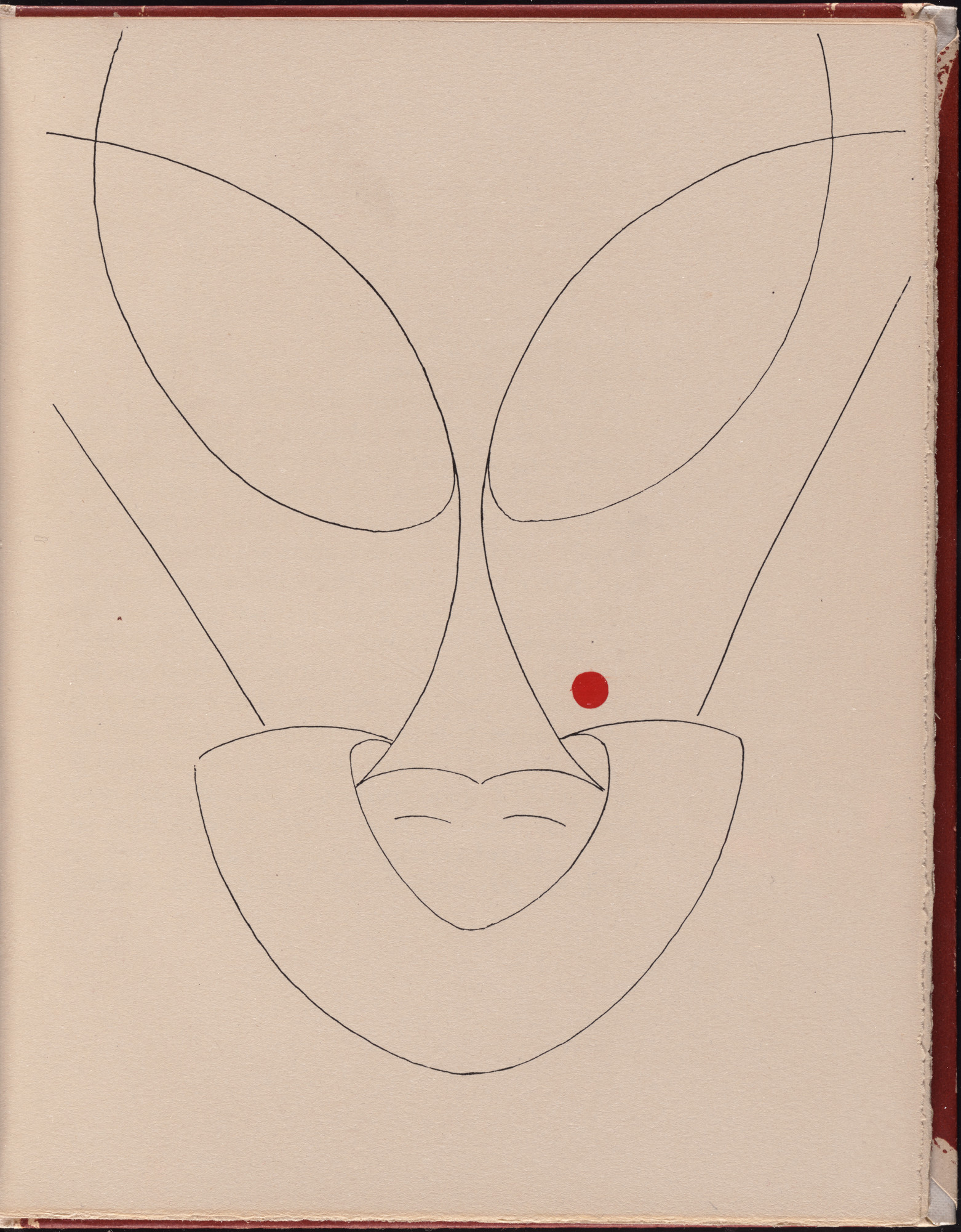 Max Ernst. Plate (page 15) from La Brebis galante