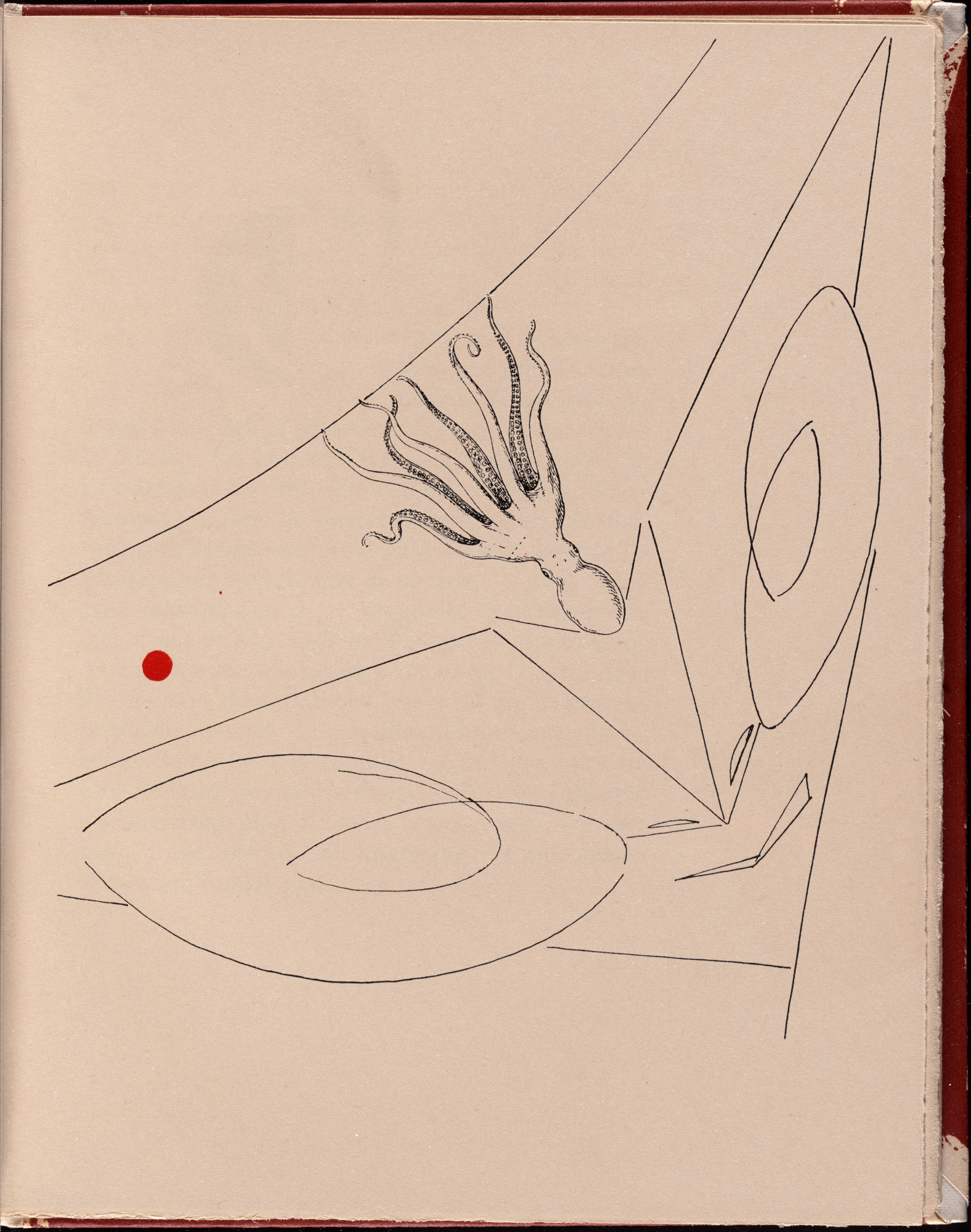 Max Ernst. Plate (page 21) from La Brebis galante