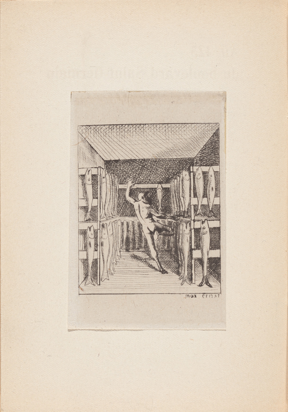 Max Ernst. Au 125 du boulevard Saint-Germain. 1923
