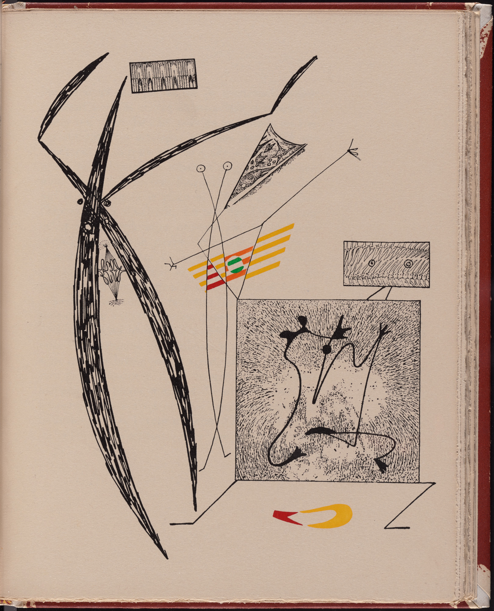 Max Ernst. Plate (page 71) from La Brebis galante