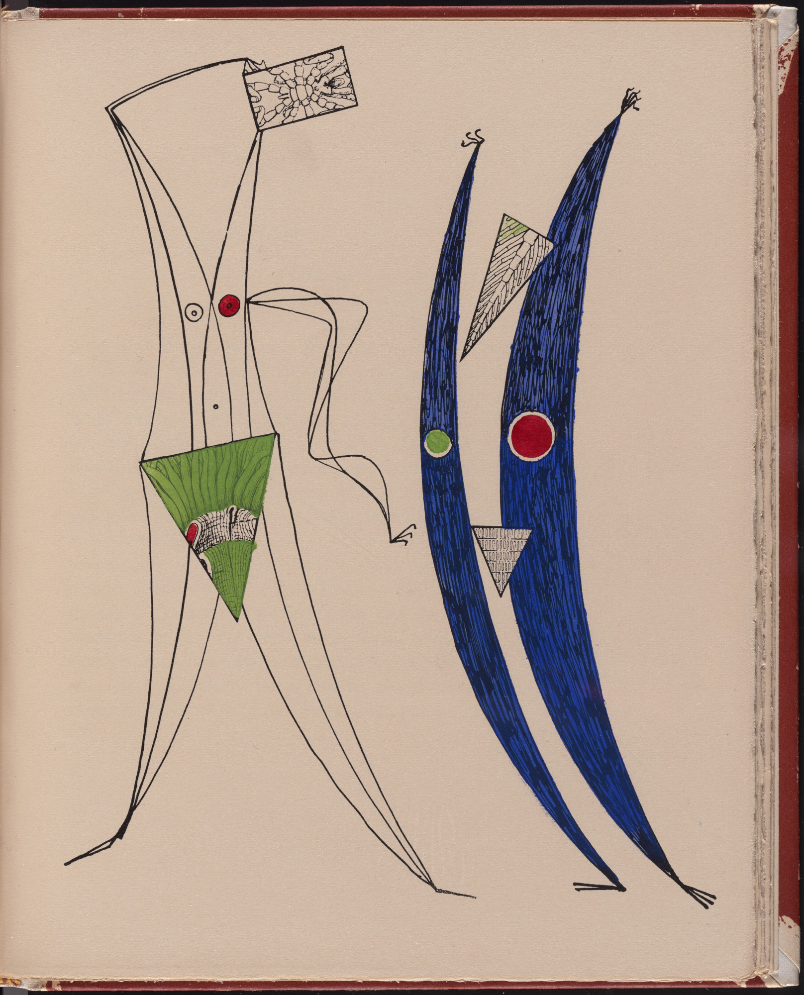 Max Ernst. Plate (page 77) from La Brebis galante