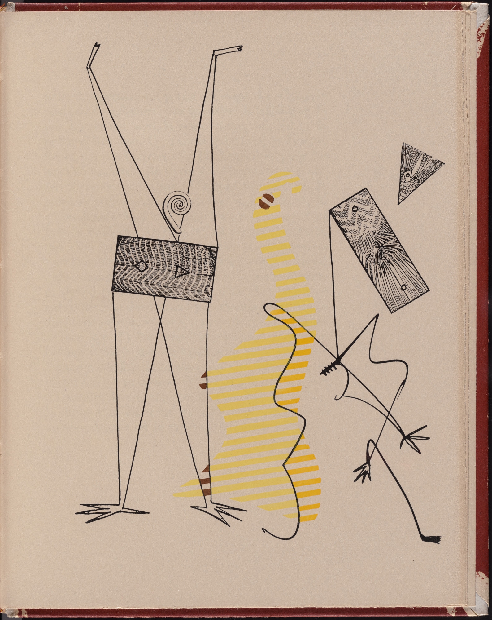 Max Ernst. Plate (page 117) from La Brebis galante