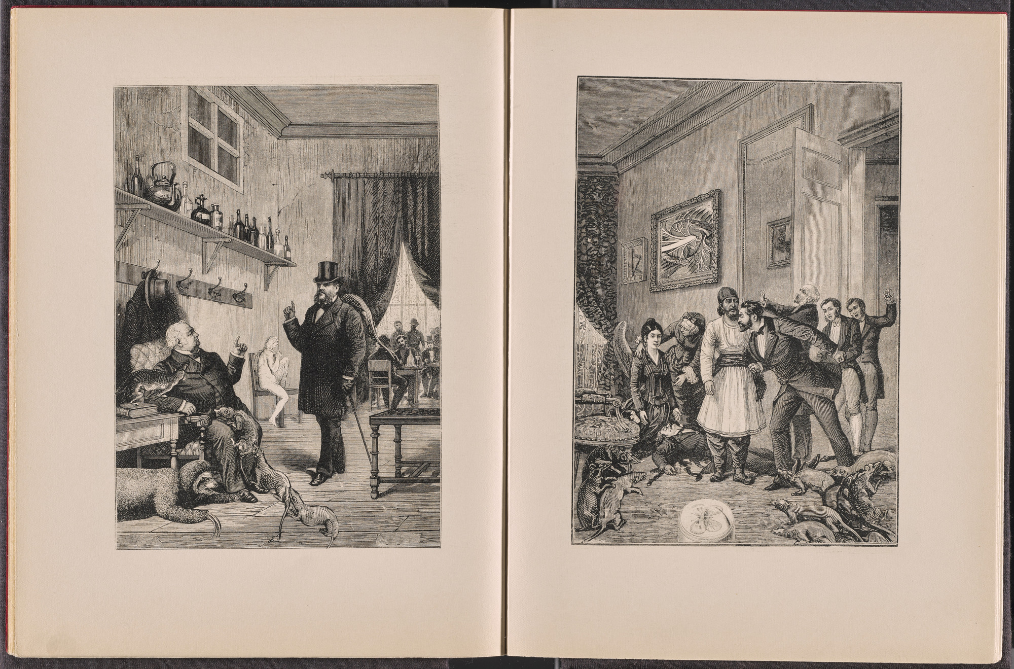 Max Ernst. Volume III: La Cour du dragon (Volume III: The Court of the Dragon) from Une Semaine de bonté ou les sept éléments capitaux (A Week of Kindness or the Seven Deadly Elements). 1933–34, published 1934