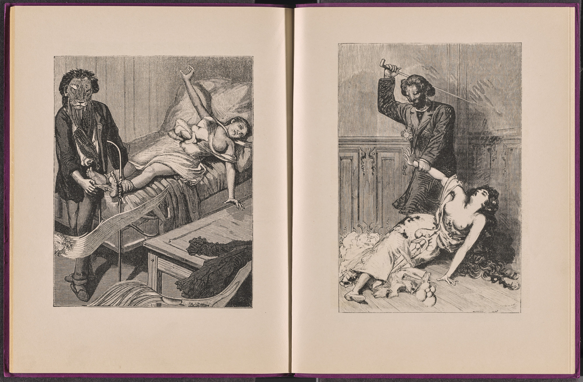 Max Ernst. Volume I: Le Lion de Belfort (Volume I: The Lion of Belfort) from Une Semaine de bonté ou les sept éléments capitaux (A Week of Kindness or the Seven Deadly Elements). 1933–34, published 1934