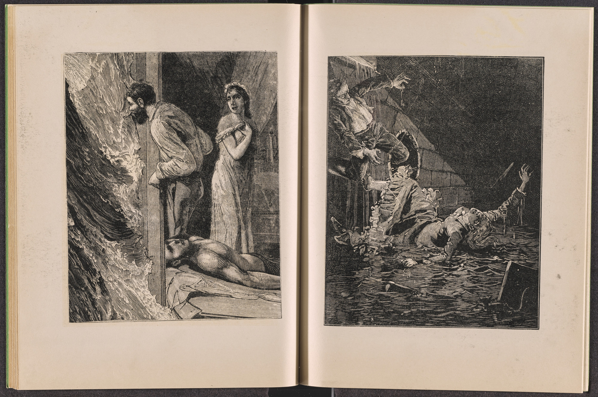 Max Ernst. Volume II: L&#39;Eau (Volume II: Water) from Une Semaine de bonté ou les sept éléments capitaux (A Week of Kindness or the Seven Deadly Elements). 1933–34, published 1934