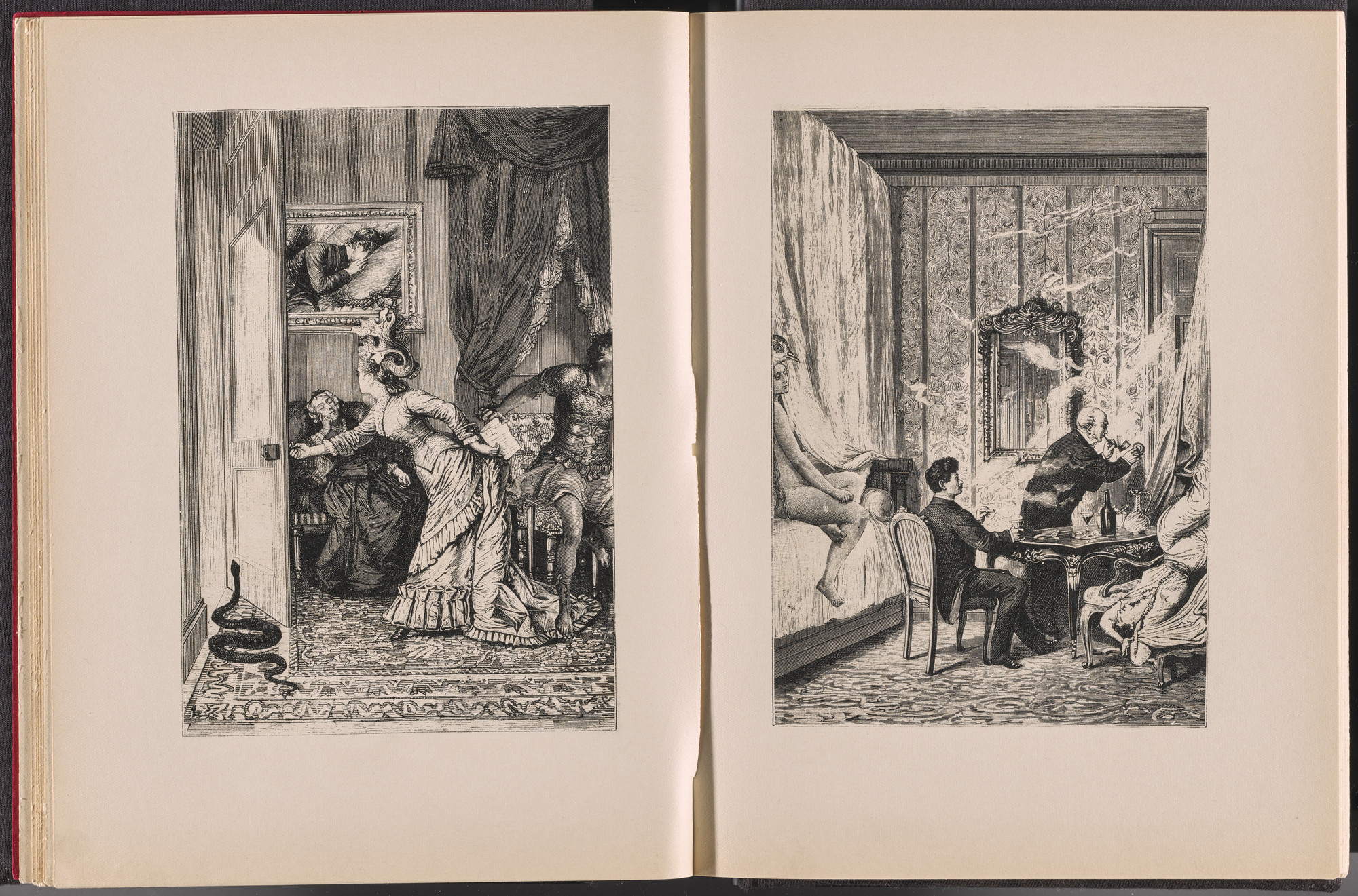 Max Ernst. Volume III: La Cour du dragon (Volume III: The Court of the Dragon) from Une Semaine de bonté ou les sept éléments capitaux (A Week of Kindness or the Seven Deadly Elements). 1933–34, published 1934
