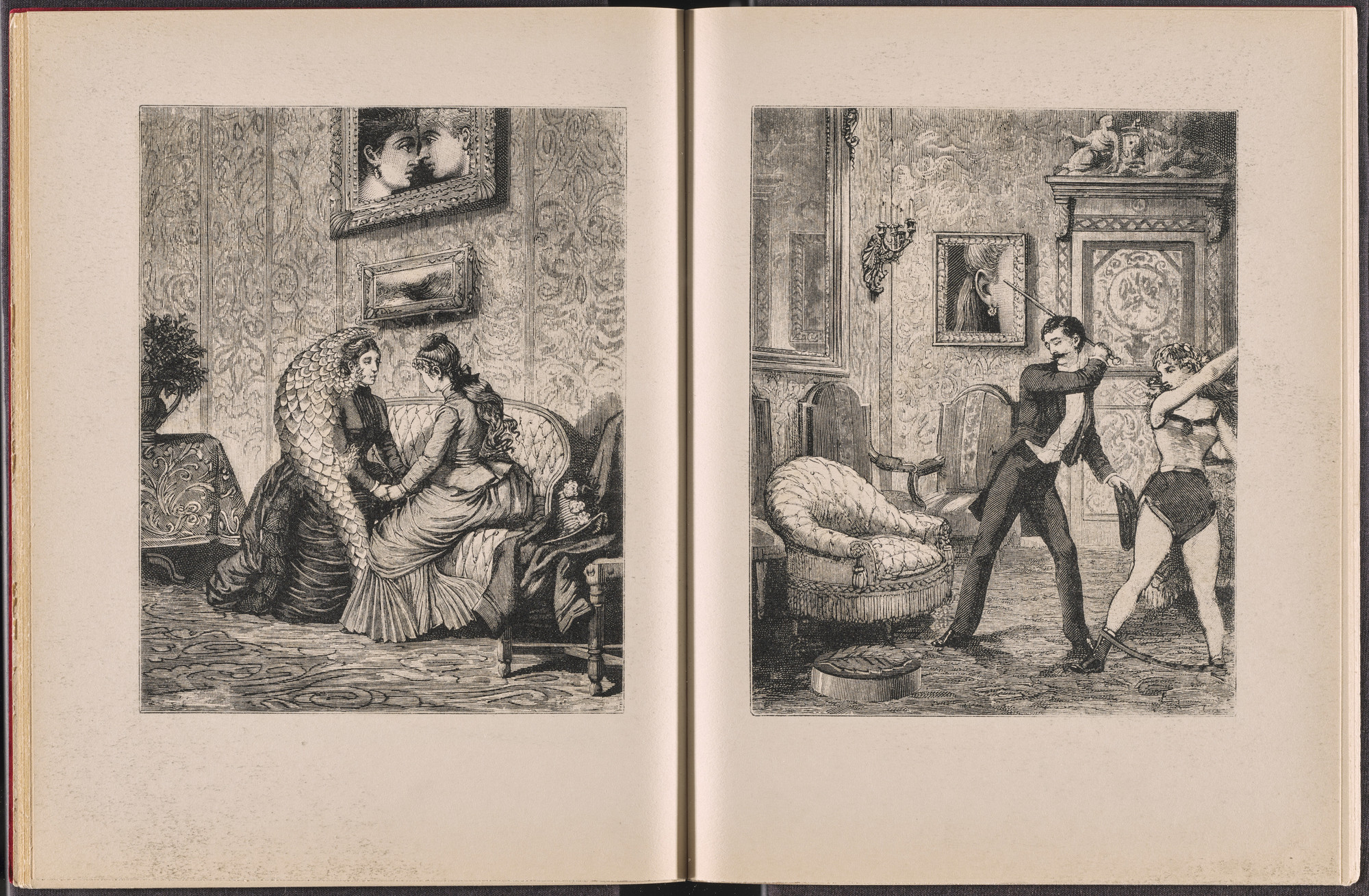Max Ernst. Volume III: La Cour du dragon (Volume III: The Court of the Dragon) from Une Semaine de bonté ou les sept éléments capitaux (A Week of Kindness or the Seven Deadly Elements). 1933–34, published 1934