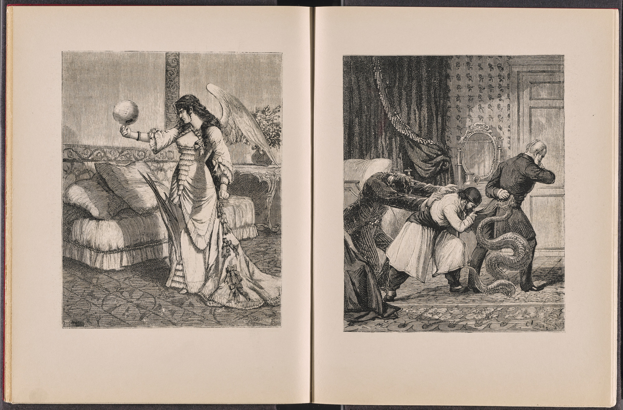 Max Ernst. Volume III: La Cour du dragon (Volume III: The Court of the Dragon) from Une Semaine de bonté ou les sept éléments capitaux (A Week of Kindness or the Seven Deadly Elements). 1933–34, published 1934