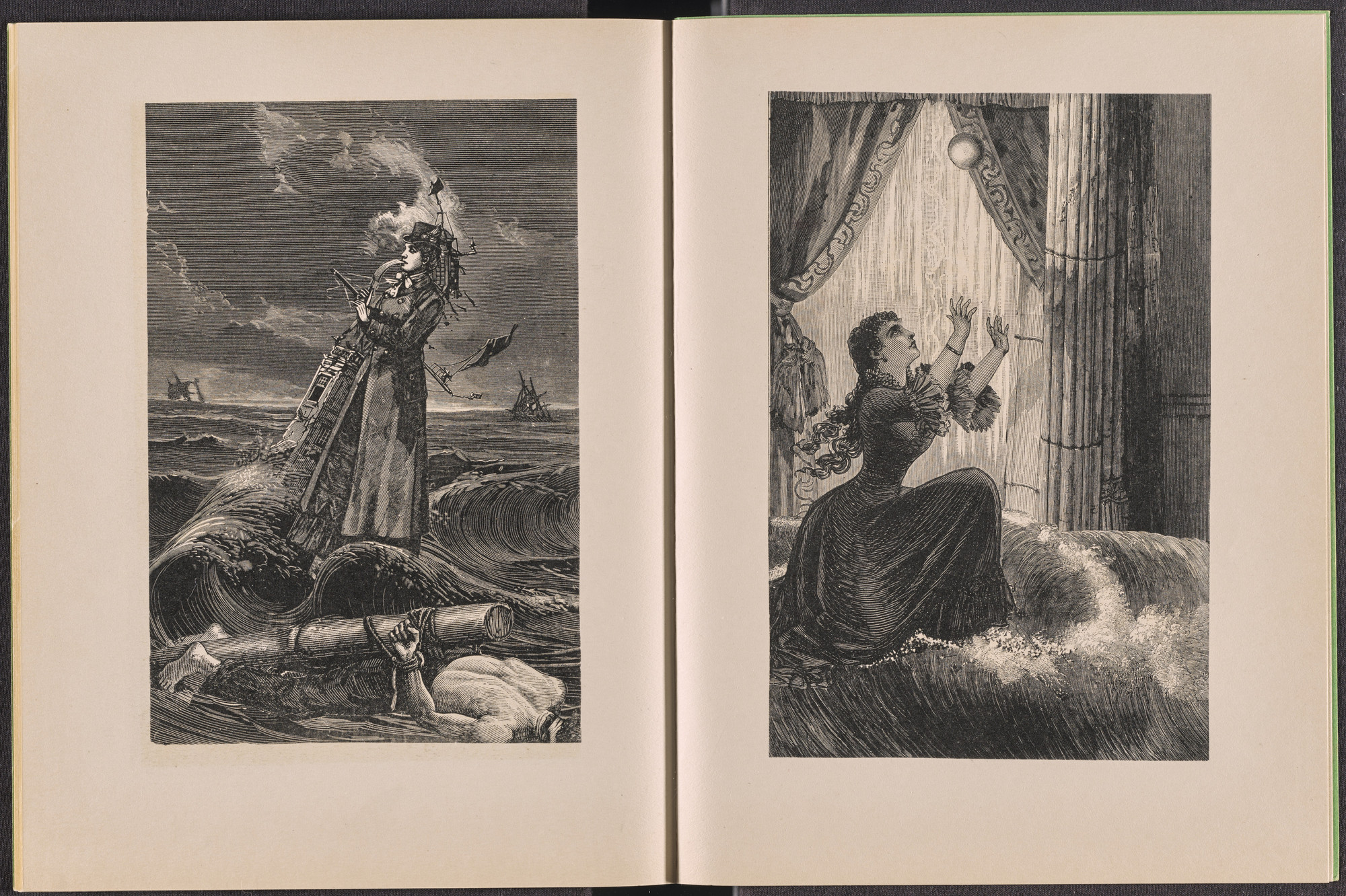 Max Ernst. Volume II: L&#39;Eau (Volume II: Water) from Une Semaine de bonté ou les sept éléments capitaux (A Week of Kindness or the Seven Deadly Elements). 1933–34, published 1934