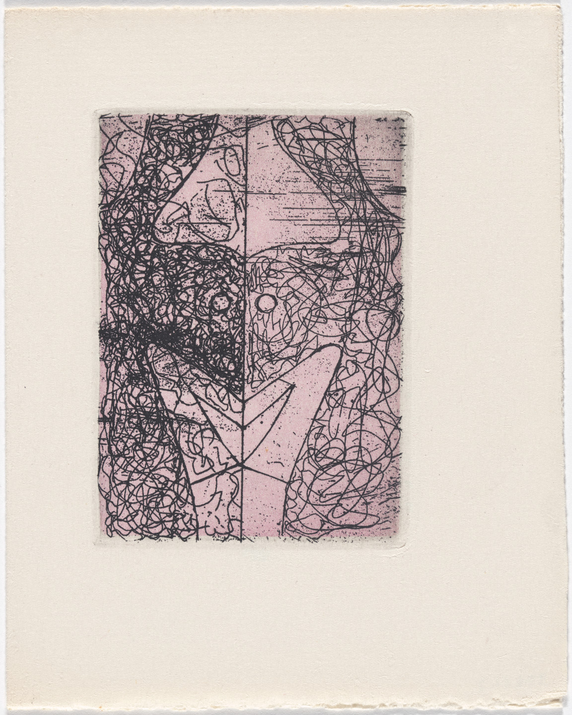 Max Ernst. Plate (page 137) from Monsieur Aa l'antiphilosophe: Volume I from L'Antitête. 1947–49, published 1949