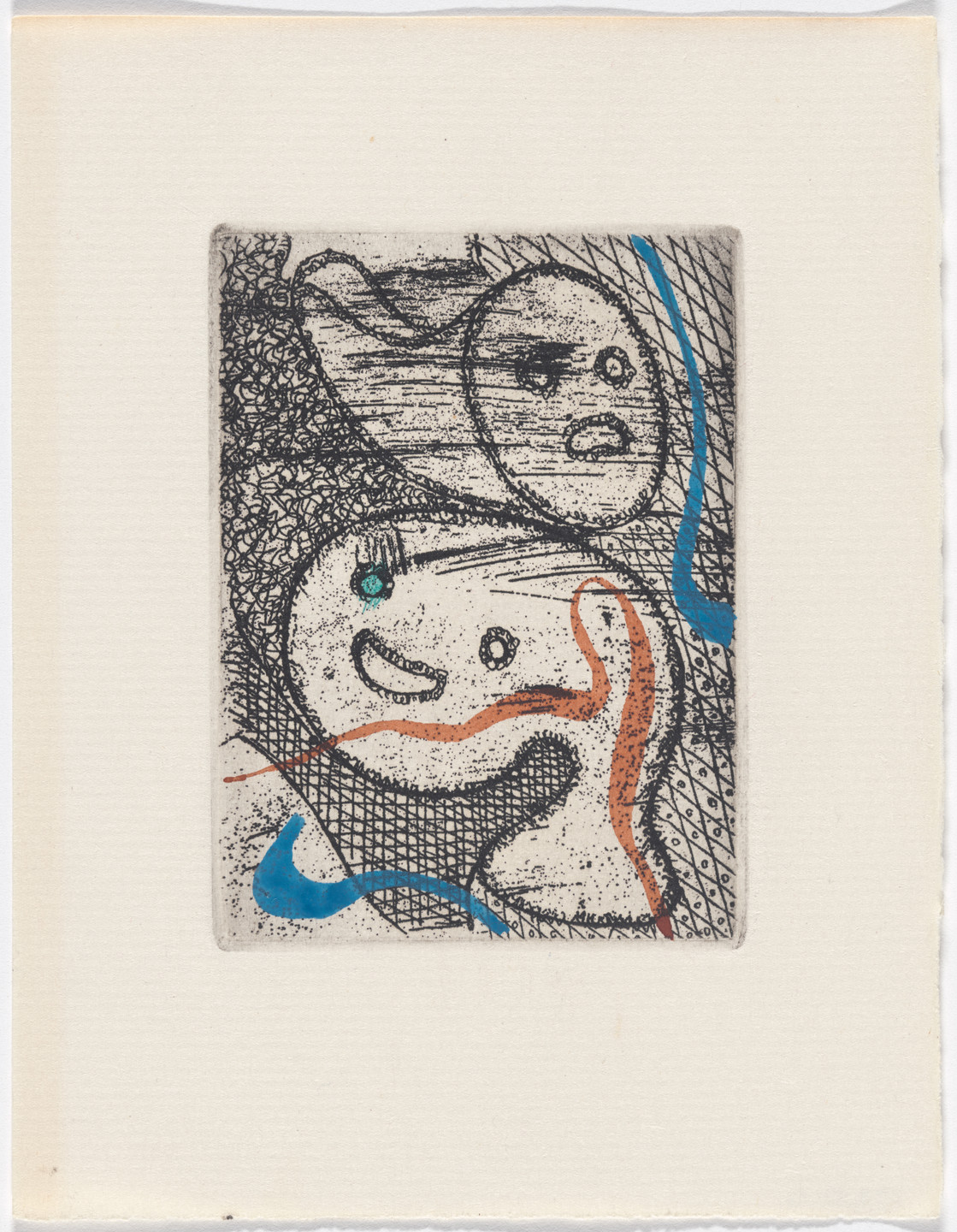 Max Ernst. Variant of plate (page 29) from Monsieur Aa l&#39;antiphilosophe: Volume I from L&#39;Antitête. 1947–49, published 1949