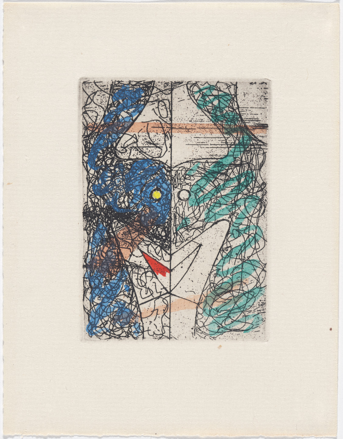 Max Ernst. Variant of plate (page 137) from Mr. Aa the Anti-Philosopher (Monsieur Aa l'antiphilosophe): Volume I from The Anti-Head (L'Antitête). 1947–49, published 1949