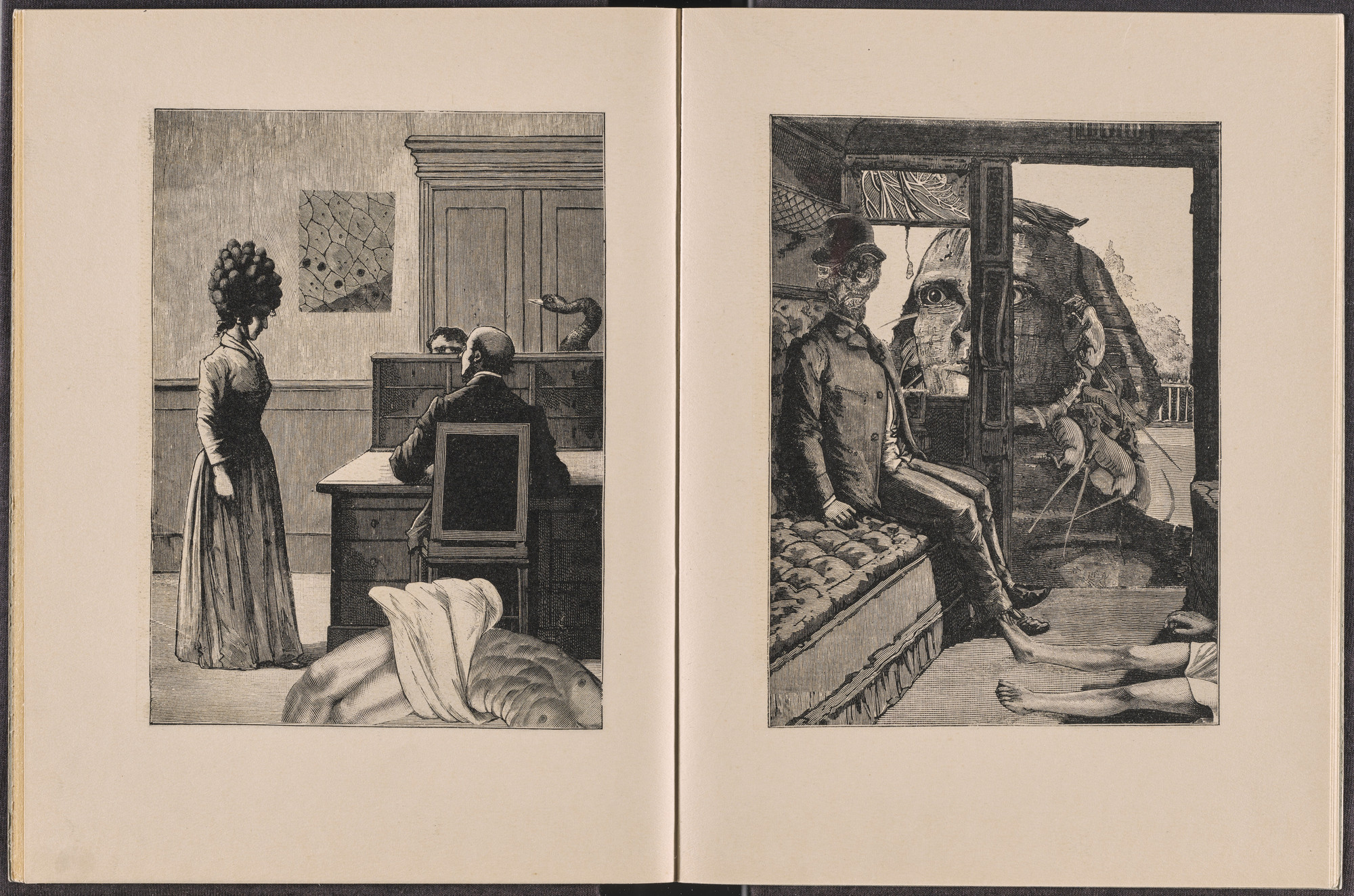 Max Ernst. Volume IV: Oedipe (Volume IV: Oedipus) from Une Semaine de bonté ou les sept éléments capitaux (A Week of Kindness or the Seven Deadly Elements). 1933–34, published 1934