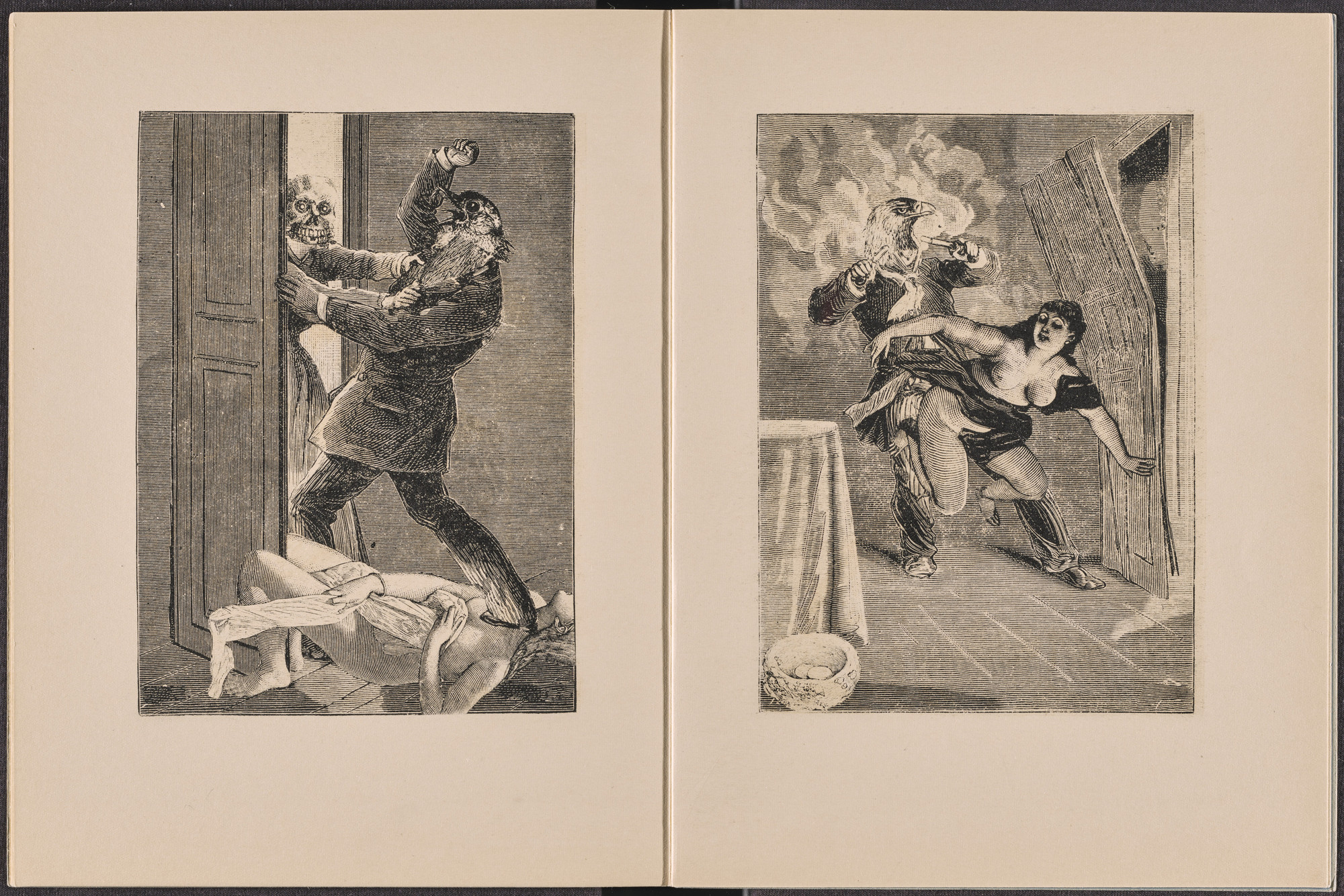 Max Ernst. Volume IV: Oedipe (Volume IV: Oedipus) from Une Semaine de bonté ou les sept éléments capitaux (A Week of Kindness or the Seven Deadly Elements). 1933–34, published 1934