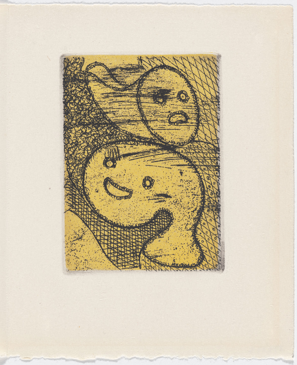 Max Ernst. Plate (page 29) from Monsieur Aa l'antiphilosophe: Volume I from L'Antitête. 1947–49, published 1949