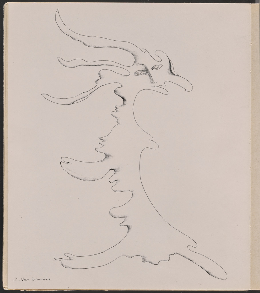 Plate from Le Surréalisme en 1947