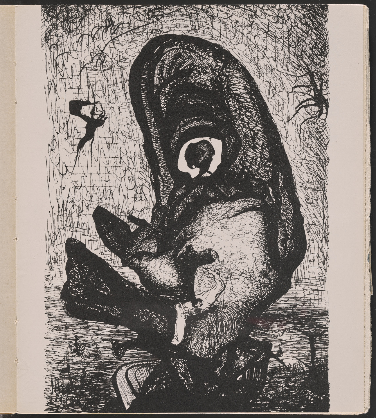 Enrico Donati. Plate from Le Surréalisme en 1947. 1947