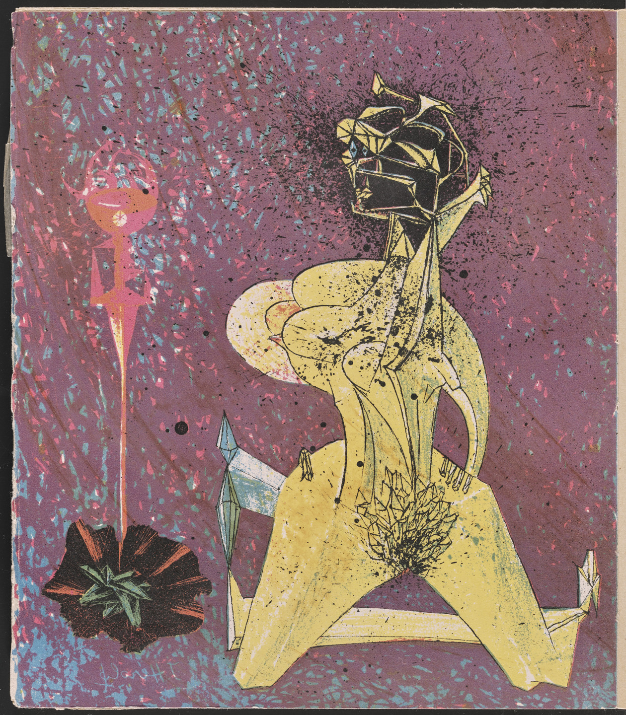 Jacques Hérold. Plate from Le Surréalisme en 1947. 1947