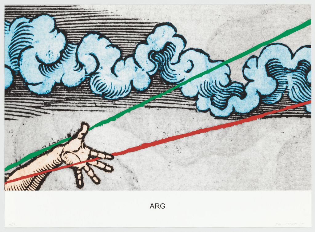 Engravings with Sounds: Arg by John Baldessari