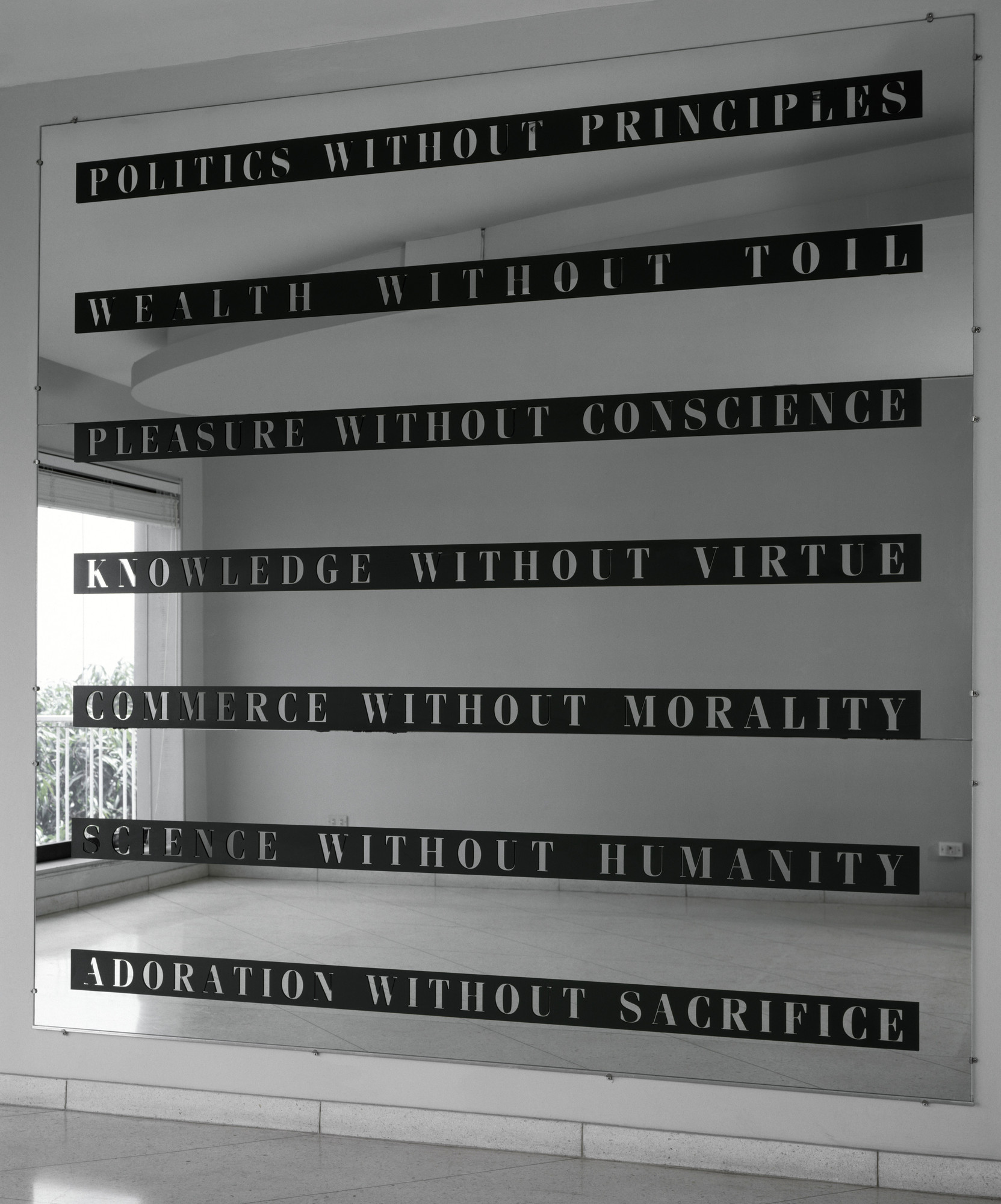 Alfredo Jaar. He Ram. 1991