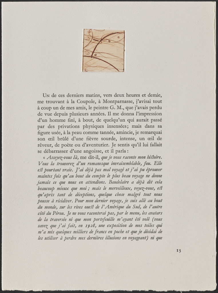 Headpiece (page 13) from Galapagos: Les Iles du bout du monde