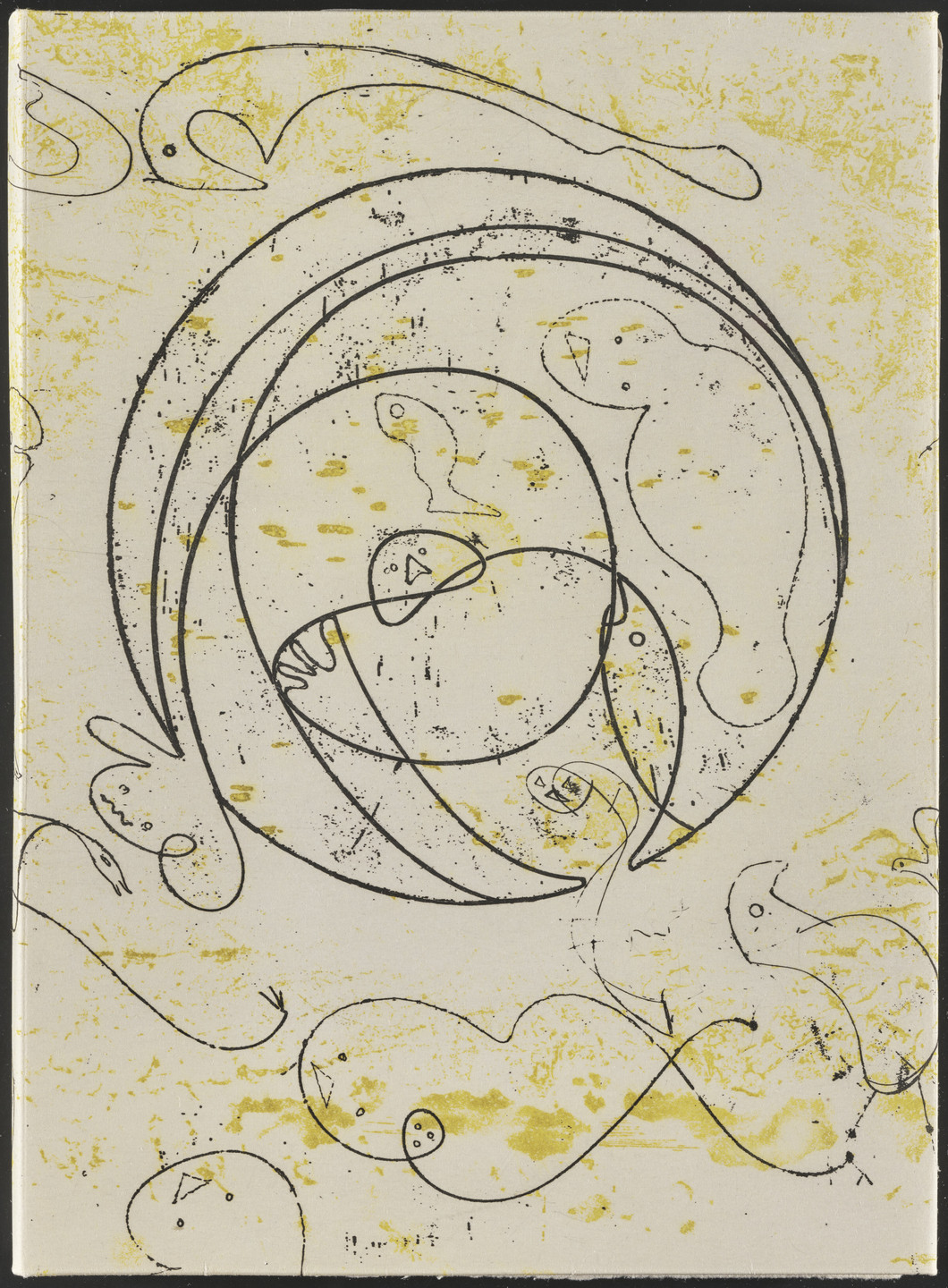 Max Ernst. Wrapper from Galapagos: Les Iles du bout du monde. 1955
